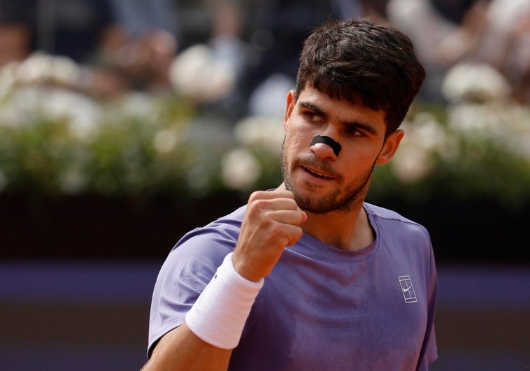 El feroz Alcaraz vence a Draper y ya está en semifinales El feroz Alcaraz vence a Draper y ya está en semifinales