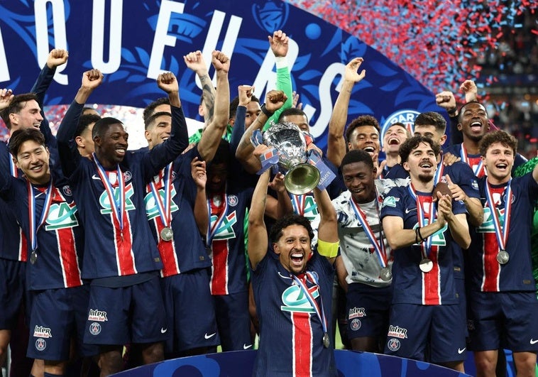 El PSG de Luis Enrique gana la Copa de Francia y continúa con el sueño del triplete El PSG de Luis Enrique gana la Copa de Francia y continúa con el sueño del triplete