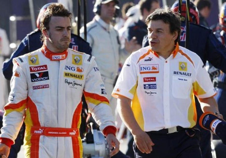 Muere Fabrizio Borra, fisio y compañero de fatigas de Fernando Alonso Muere Fabrizio Borra, fisio y compañero de fatigas de Fernando Alonso