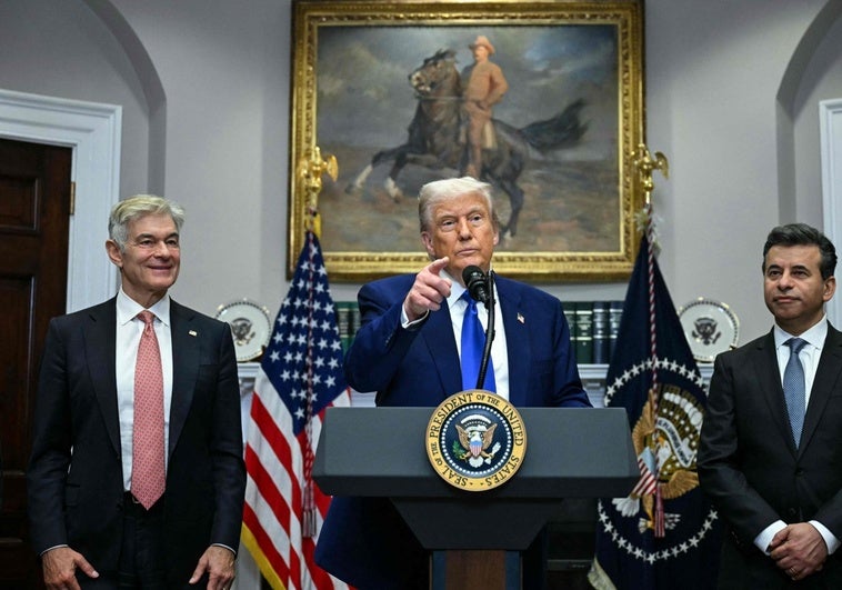 Trump celebra un «reinicio total» de las relaciones comerciales con China Trump celebra un «reinicio total» de las relaciones comerciales con China