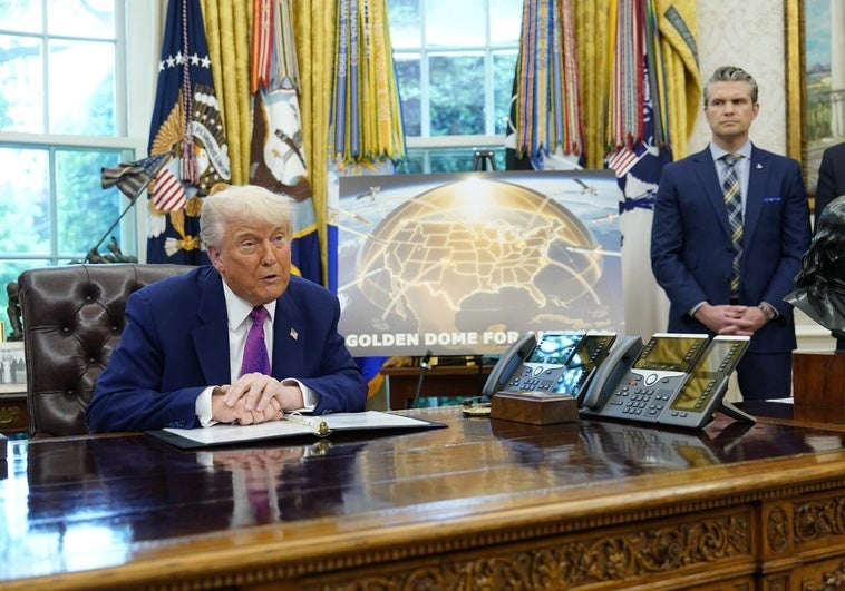 Trump contraataca: presenta su versión de la 'Guerra de las Galaxias' de Reagan Trump contraataca: presenta su versión de la ‘Guerra de las Galaxias’ de Reagan