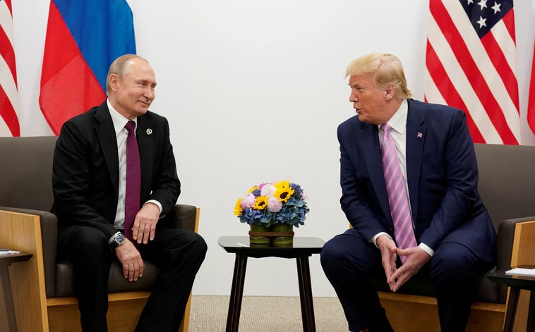 Trump anuncia que hablará con Putin el próximo lunes para poner fin al «baño de sangre» en Ucrania Trump anuncia que hablará con Putin el próximo lunes para poner fin al «baño de sangre» en Ucrania