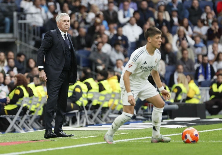 Ancelotti: «Arda ha chupado bien el banquillo» Ancelotti: «Arda ha chupado bien el banquillo»