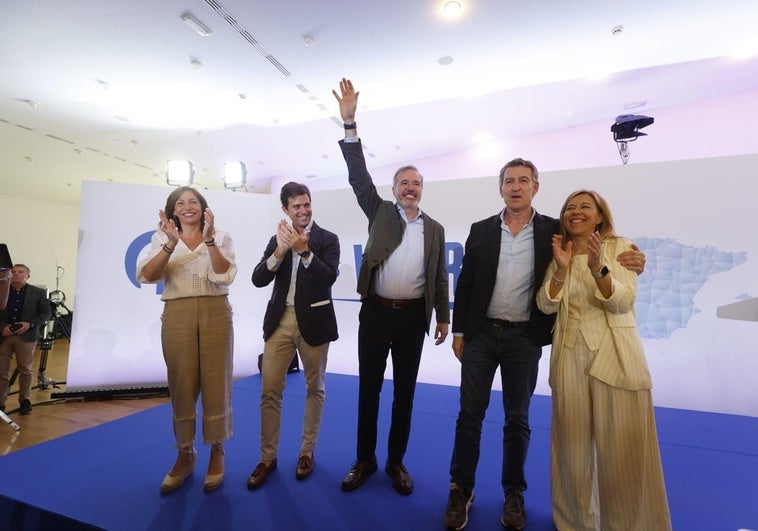 Azcón pregunta «cuál va a ser el próximo escándalo de corrupción» y llama a manifestarse el 8 de junio Azcón pregunta «cuál va a ser el próximo escándalo de corrupción» y llama a manifestarse el 8 de junio