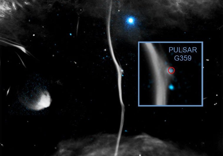 Hallan al culpable de la 'fractura' del 'hueso' más denso del centro de nuestra galaxia Hallan al culpable de la ‘fractura’ del ‘hueso’ más denso del centro de nuestra galaxia