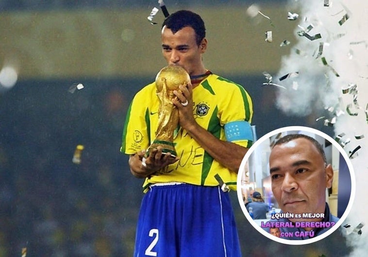 Cafú se moja sobre quién es el mejor lateral derecho de la historia Cafú se moja sobre quién es el mejor lateral derecho de la historia