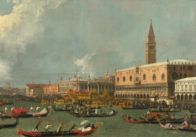 A subasta un Canaletto que perteneció al primer ministro británico Robert Walpole A subasta un Canaletto que perteneció al primer ministro británico Robert Walpole