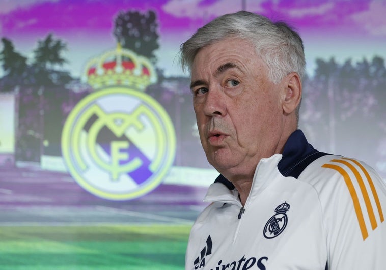 Ancelotti: «Me voy a Brasil para no traicionar al Madrid con otro club» Ancelotti: «Me voy a Brasil para no traicionar al Madrid con otro club»