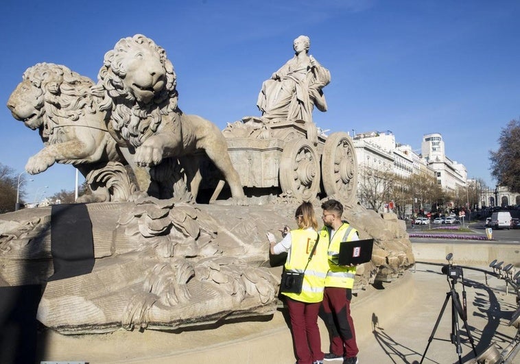Así será la reforma que rejuvenecerá a la diosa Cibeles: cinco meses para sellar grietas y borrar suciedad Así será la reforma que rejuvenecerá a la diosa Cibeles: cinco meses para sellar grietas y borrar suciedad