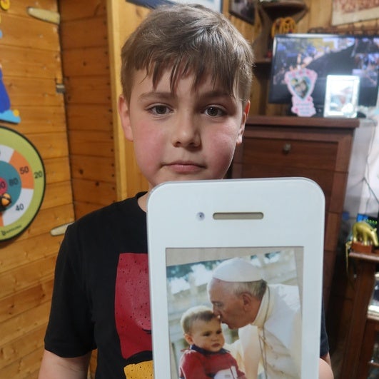 Óscar, el amigo de nueve años del Papa Francisco Óscar, el amigo de nueve años del Papa Francisco
