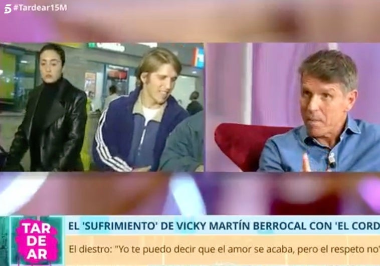 Manuel Díaz 'El Cordobés' da la cara después de que Vicky Martín Berrocal dijera que estuvo «muriendo de amor» Manuel Díaz ‘El Cordobés’ da la cara después de que Vicky Martín Berrocal dijera que estuvo «muriendo de amor»