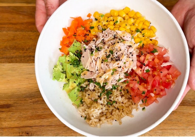 La ensalada tricolor express que se prepara en cinco minutos: fácil, nutritiva y saludable La ensalada tricolor express que se prepara en cinco minutos: fácil, nutritiva y saludable