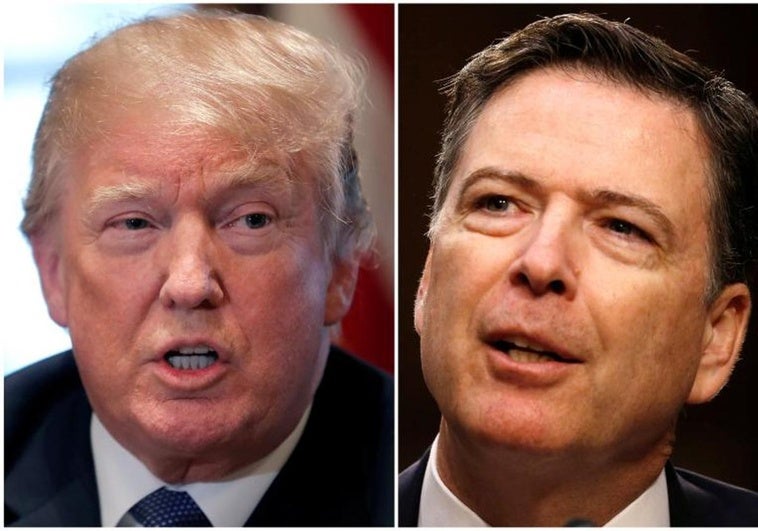Investigan a un exdirector del FBI acusado de amenazar de muerte a Trump con una imagen en redes sociales Investigan a un exdirector del FBI acusado de amenazar de muerte a Trump con una imagen en redes sociales