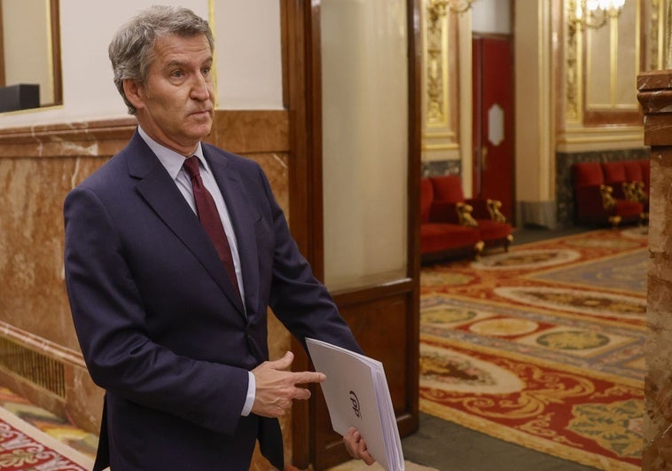 Feijóo encarga a Moreno, Mañueco, Ezcurra y Chueca actualizar el ideario del PP Feijóo encarga a Moreno, Mañueco, Ezcurra y Chueca actualizar el ideario del PP
