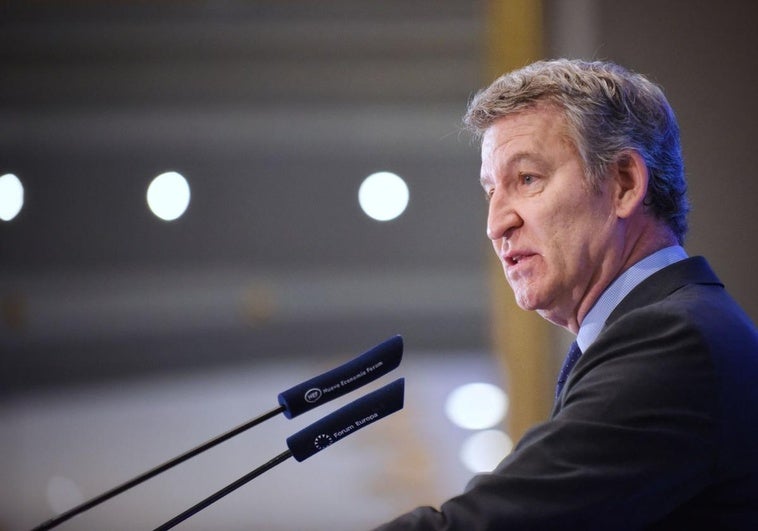 Feijóo advierte de la «degradación democrática excepcional y alarmante» que vive España Feijóo advierte de la «degradación democrática excepcional y alarmante» que vive España