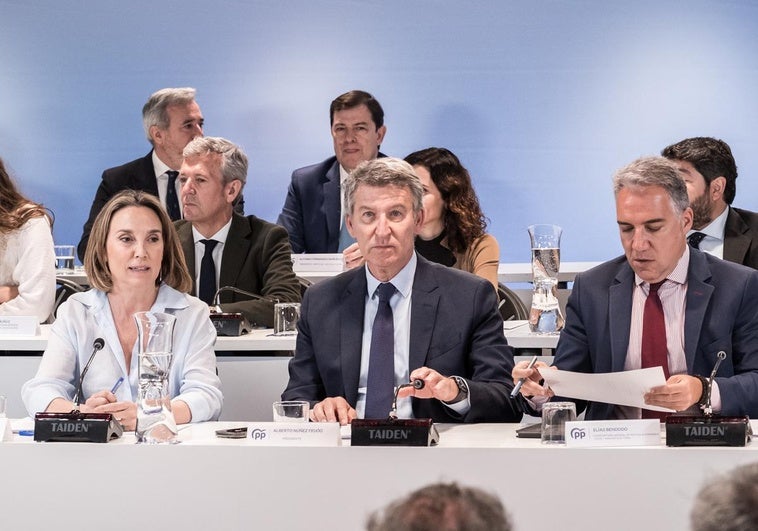 Feijóo justifica el congreso del PP porque «España necesita una limpieza profunda» Feijóo justifica el congreso del PP porque «España necesita una limpieza profunda»