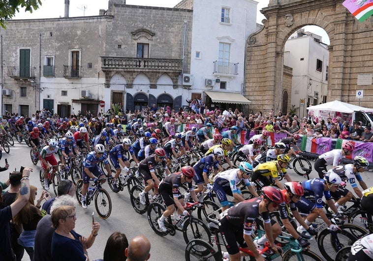 Todo sobre la octava etapa del Giro de Italia: recorrido, perfil, horario... Todo sobre la octava etapa del Giro de Italia: recorrido, perfil, horario…
