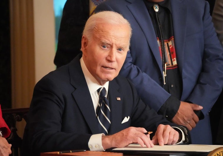 Encuentran un «pequeño nódulo» en la próstata a Joe Biden durante un examen rutinario Encuentran un «pequeño nódulo» en la próstata a Joe Biden durante un examen rutinario