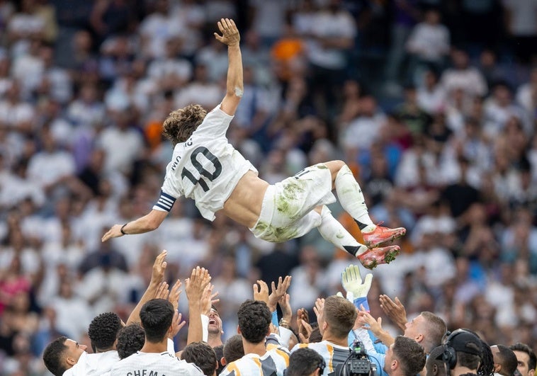 Modric: «Mi mayor trofeo es el amor y el cariño del madridismo» Modric: «Mi mayor trofeo es el amor y el cariño del madridismo»