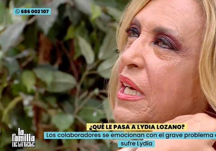 Lydia rompe a llorar al desvelar la enfermedad que tiene desde hace cinco años Lydia rompe a llorar al desvelar la enfermedad que tiene desde hace cinco años