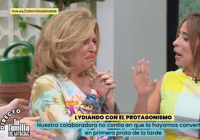 Un plató muy 'GH', Patiño llamando al orden y Lydia llorando a los diez minutos Un plató muy ‘GH’, Patiño llamando al orden y Lydia llorando a los diez minutos