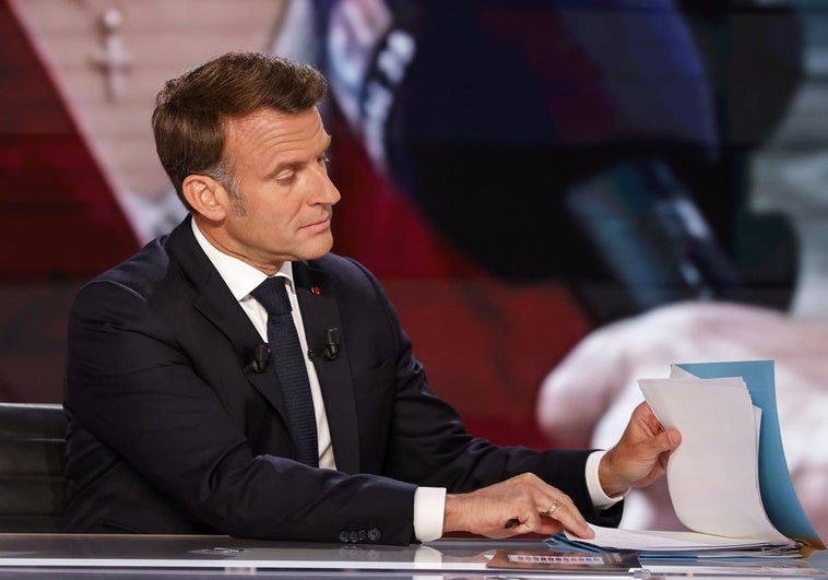 Macron se muestra «abierto» a que la UE se replantee los acuerdos de asociación firmados con Israel Macron se muestra «abierto» a que la UE se replantee los acuerdos de asociación firmados con Israel