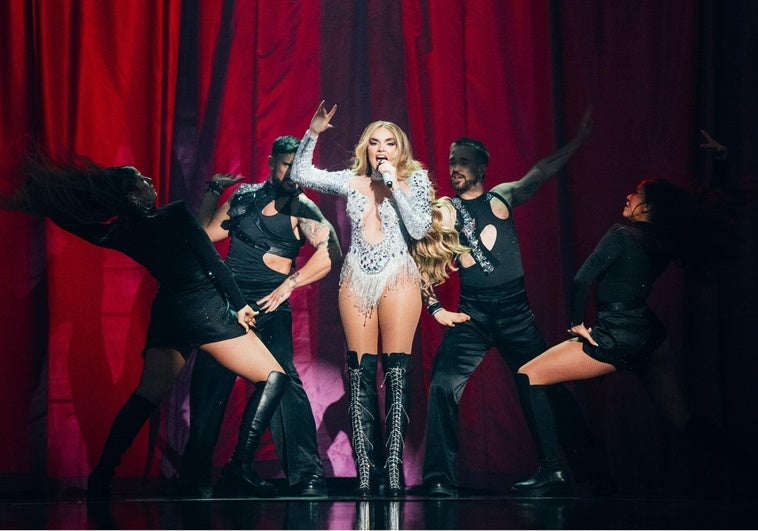 Melody interpreta 'Esa Diva' por primera vez en Eurovisión y brilla a cuatro días de la gran final Melody interpreta ‘Esa Diva’ por primera vez en Eurovisión y brilla a cuatro días de la gran final
