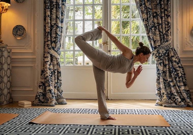 Mercedes de la Rosa, experta en yoga: «La gente que no para quieta es la que más necesita hacer yoga» Mercedes de la Rosa, experta en yoga: «La gente que no para quieta es la que más necesita hacer yoga»