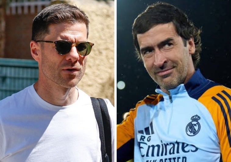 La derrota de Raúl con Xabi en la carrera por dirigir al Real Madrid La derrota de Raúl con Xabi en la carrera por dirigir al Real Madrid