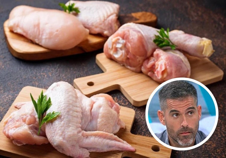 El nutricionista Pablo Ojeda, muy claro con la importancia del color del pollo a la hora de la compra El nutricionista Pablo Ojeda, muy claro con la importancia del color del pollo a la hora de la compra