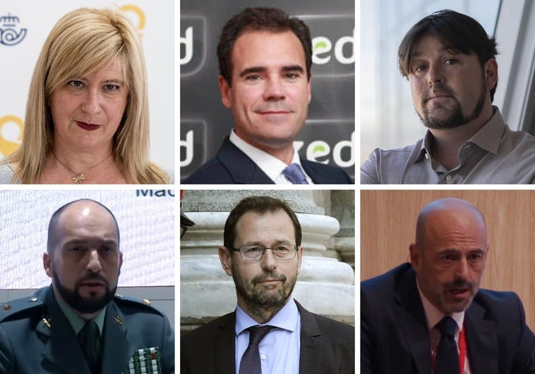 Mandos de la UCO, empresarios, Delcy... ¿Quién es quién en los audios de la 'fontanera' del PSOE? Mandos de la UCO, empresarios, Delcy… ¿Quién es quién en los audios de la ‘fontanera’ del PSOE?