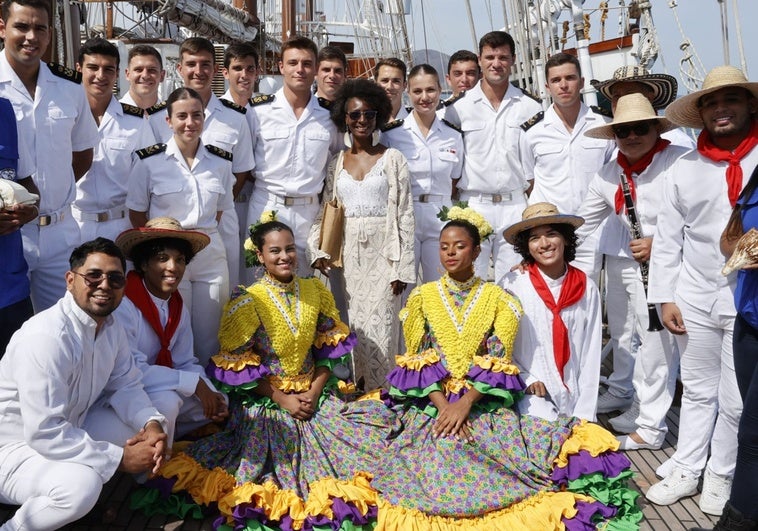 La Princesa Leonor llega a Santa Marta, segunda parada del Elcano en Colombia La Princesa Leonor llega a Santa Marta, segunda parada del Elcano en Colombia