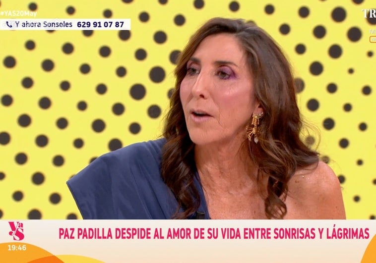 Paz Padilla confiesa lo que no «no volvería a hacer en la vida»: «No medí las consecuencias» Paz Padilla confiesa lo que no «no volvería a hacer en la vida»: «No medí las consecuencias»