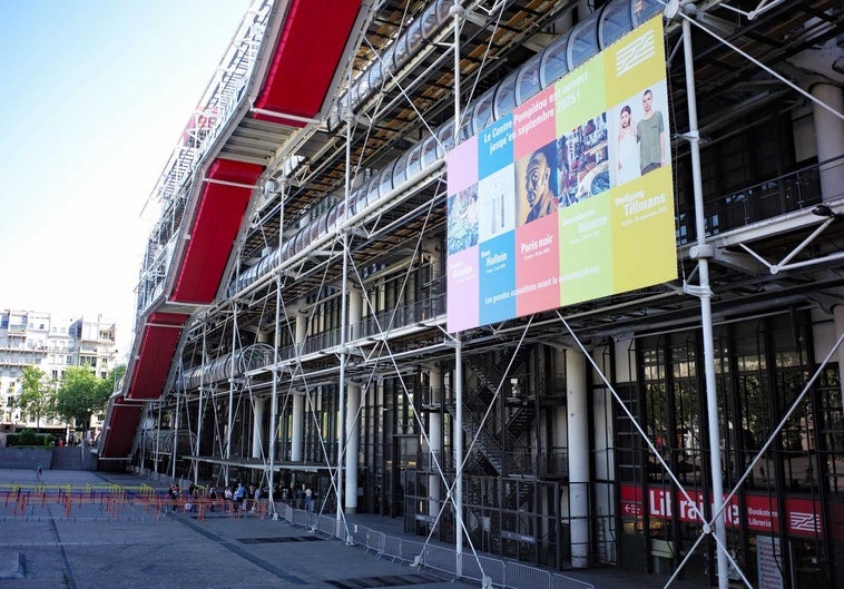 Comienza la mayor mudanza de la historia museística mundial: el Pompidou cierra para salvarse del amianto Comienza la mayor mudanza de la historia museística mundial: el Pompidou cierra para salvarse del amianto