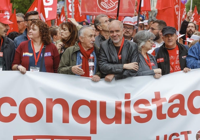 Las manifestaciones del 1 de Mayo, ante la duda de cómo quedará la reducción de jornada Las manifestaciones del 1 de Mayo, ante la duda de cómo quedará la reducción de jornada