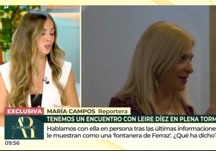 Tensión entre Leire, la «fontanera del PSOE» y 'El programa de Ana Rosa': «¿Hasta cuándo vais a estar aquí?» Tensión entre Leire, la «fontanera del PSOE» y ‘El programa de Ana Rosa’: «¿Hasta cuándo vais a estar aquí?»