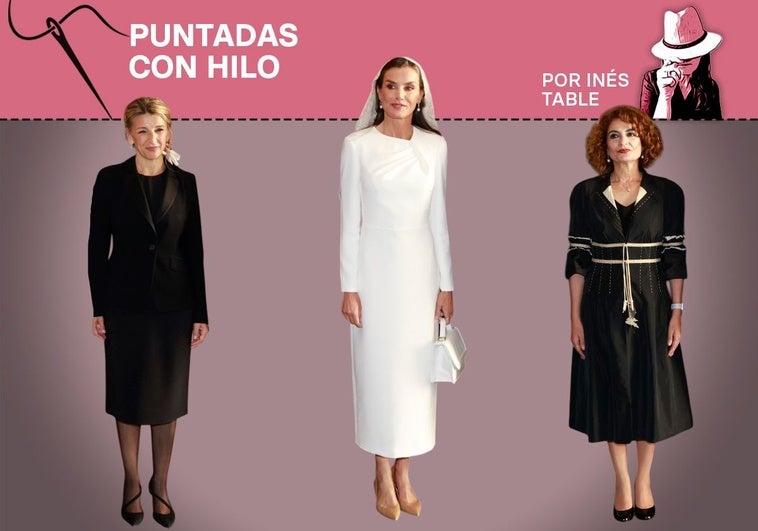 La reina Letizia, impecable, Montero, muy paleta y Yolanda, cual funcionaria, en la misa inaugural del Papa León XIV La reina Letizia, impecable, Montero, muy paleta y Yolanda, cual funcionaria, en la misa inaugural del Papa León XIV