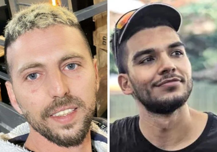 Hamás difunde un nuevo vídeo propagandístico con dos israelíes cautivos Hamás difunde un nuevo vídeo propagandístico con dos israelíes cautivos