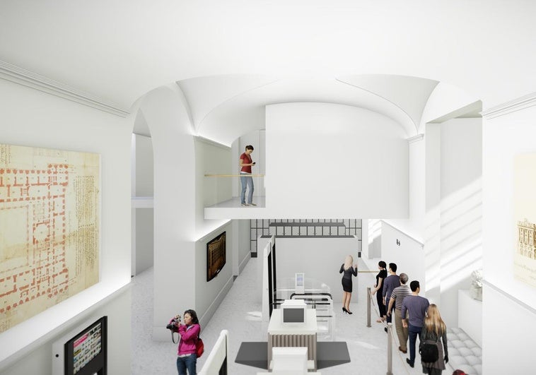 Comienzan las obras para ampliar el centro de recepción de visitantes del Palacio Real Comienzan las obras para ampliar el centro de recepción de visitantes del Palacio Real