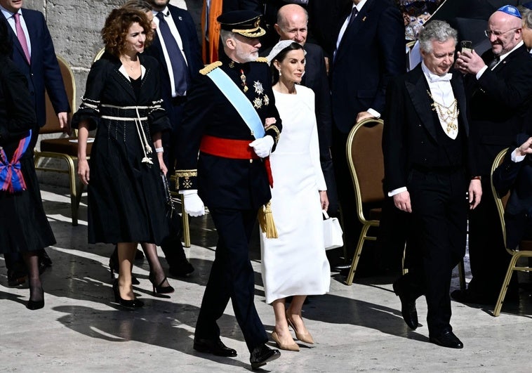 Los Reyes representan a España en la entronización del Papa Los Reyes representan a España en la entronización del Papa
