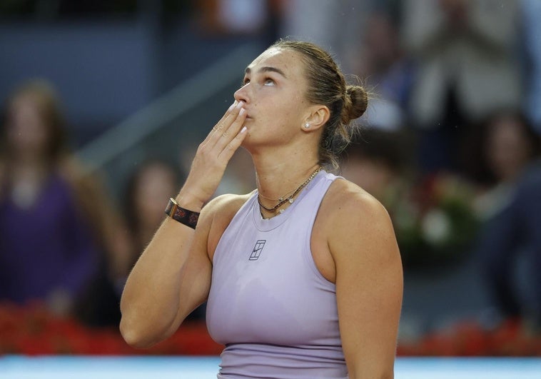 Sabalenka: «Ni me quedo mucho en el éxito ni en las derrotas. La memoria corta es la clave» Sabalenka: «Ni me quedo mucho en el éxito ni en las derrotas. La memoria corta es la clave»