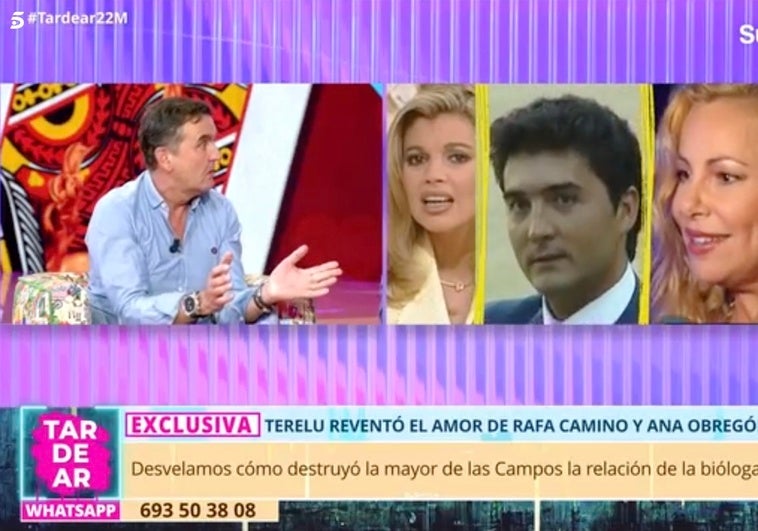 Terelu Campos, Rafa Camino y Ana Obregón, el triángulo amoroso que ahora ve la luz Terelu Campos, Rafa Camino y Ana Obregón, el triángulo amoroso que ahora ve la luz