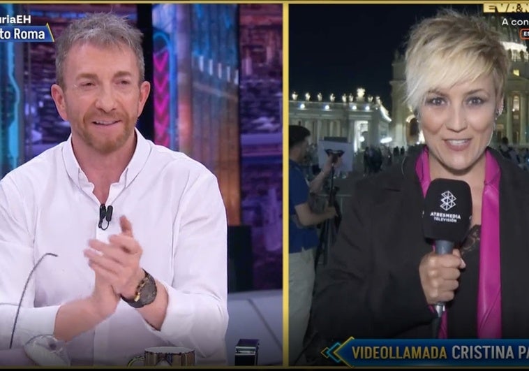 Cristina Pardo, desde Roma, revela lo que más le ha llamado la atención de la elección del Papa: «Esta gente hace cine» Cristina Pardo, desde Roma, revela lo que más le ha llamado la atención de la elección del Papa: «Esta gente hace cine»