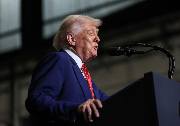 Donald Trump dice que quiere duplicar los aranceles al acero hasta el 50% Donald Trump dice que quiere duplicar los aranceles al acero hasta el 50%