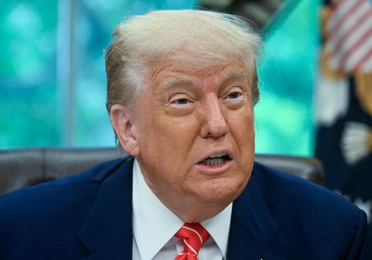 Trump: «Es un gran honor saber que es el primero estadounidense» Trump: «Es un gran honor saber que es el primero estadounidense»