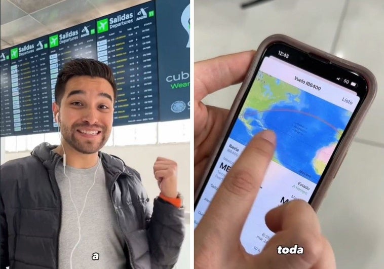 El truco para tener en directo los datos de tu vuelo en el móvil El truco para tener en directo los datos de tu vuelo en el móvil