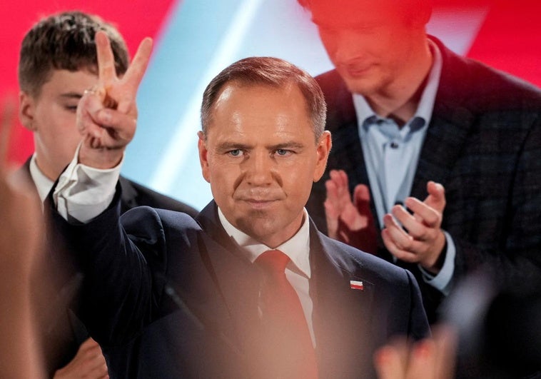 El nacionalista Nawrocki gana las elecciones presidenciales en Polonia El nacionalista Nawrocki gana las elecciones presidenciales en Polonia