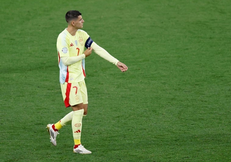 Morata duda de nuevo sobre su adiós a la selección: «Tal vez no vuelva» Morata duda de nuevo sobre su adiós a la selección: «Tal vez no vuelva»