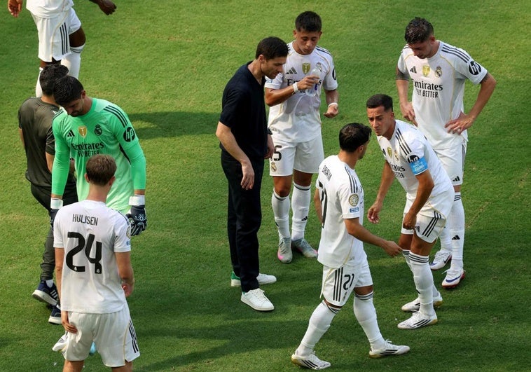 Xabi Alonso tiene trabajo extra en Miami Xabi Alonso tiene trabajo extra en Miami