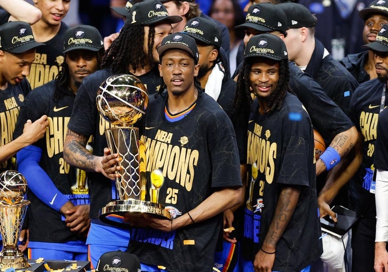 Oklahoma City gana su primera NBA en un partido dramático ante Indiana Oklahoma City gana su primera NBA en un partido dramático ante Indiana
